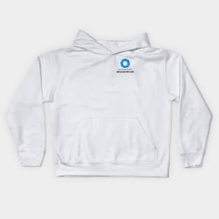 We Do What We Must- Blue Kids Hoodie